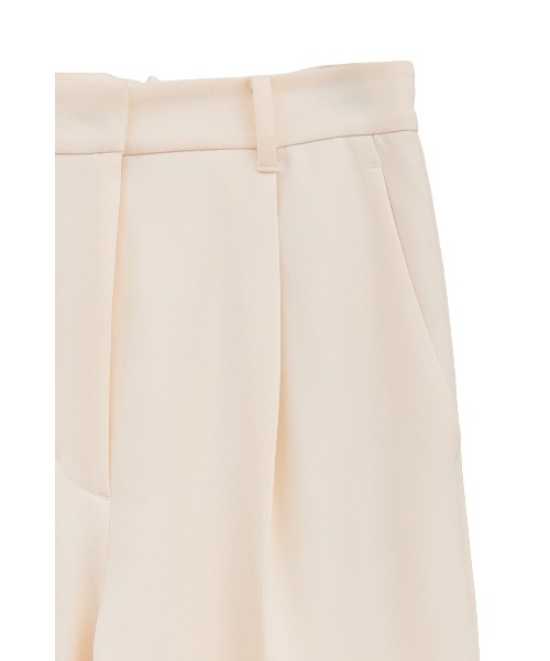 CLANE(クラネ)の「2WAY TUCK STRAIGHT PANTS(その他パンツ・レディース・アイボリー/ブラック/オレンジ/グレー・0/1/2)」の9枚目の写真