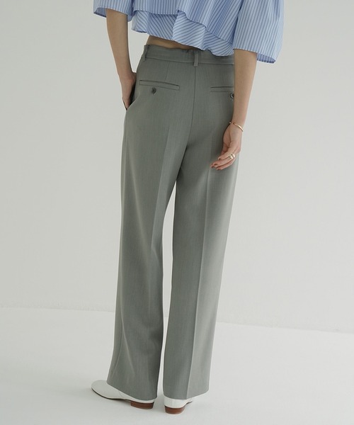 2WAY TUCK STRAIGHT PANTS（その他パンツ）｜CLANE（クラネ）の