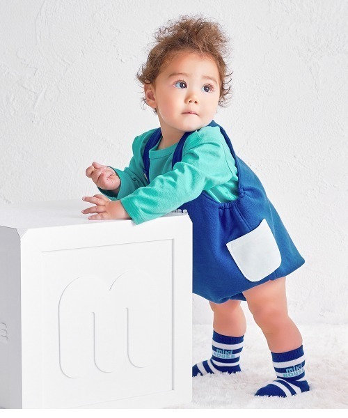 MIKI HOUSE（ミキハウス）の「【WEB限定】ロンパース（ロンパース・キッズ・ベージュ/ブラック/ラベンダー/ロイヤルブルー・フリー(80-90cm)）」の15枚目の写真