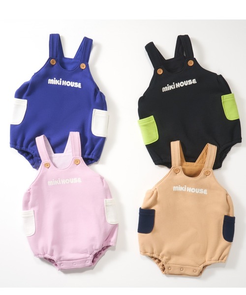 MIKI HOUSE（ミキハウス）の「【WEB限定】ロンパース（ロンパース・キッズ・ベージュ/ブラック/ラベンダー/ロイヤルブルー・フリー(80-90cm)）」の21枚目の写真