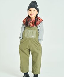 F.O.KIDS（エフオーキッズ）の「【ジュニア対応】エイジング加工　オーバーオール（サロペット/オーバーオール）」