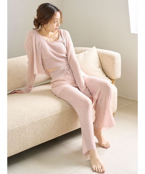 シアーカーディガン（ルームウェア/パジャマ）｜SNIDEL HOME