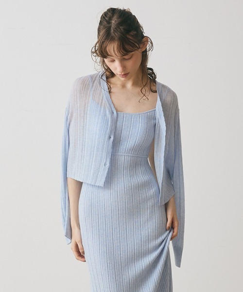 シアーカーディガン（ルームウェア/パジャマ）｜SNIDEL HOME