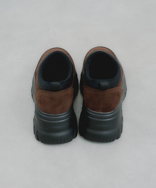 CIAOPANIC TYPY（チャオパニックティピー）の「【yomoセレクト】スウェード調ボリュームスリッポン（スニーカー・レディース・ブラック/ブラウン・SMALL/MEDIUM/LARGE）」の15枚目の写真