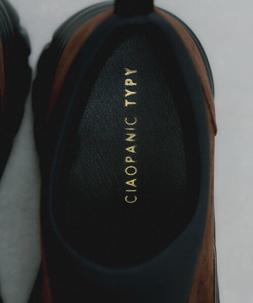 CIAOPANIC TYPY（チャオパニックティピー）の「【yomoセレクト】スウェード調ボリュームスリッポン（スニーカー・レディース・ブラック/ブラウン・SMALL/MEDIUM/LARGE）」の19枚目の写真
