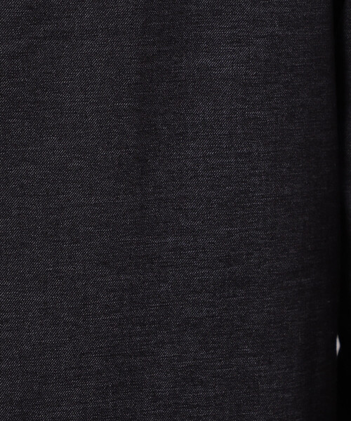 COMME CA ISM(コムサイズム)の「【セットアップ対応】デニムライクストレッチ ノーカラージャケット(ノーカラージャケット・メンズ・ブラック/ネイビー・SMALL/MEDIUM/LARGE)」の19枚目の写真