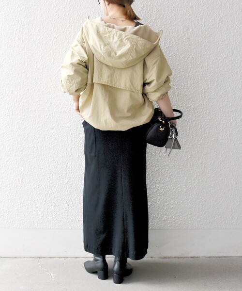 SHIPS any別注】La Hutte:〈洗濯機可能〉リバーシブル マウンテン パーカ