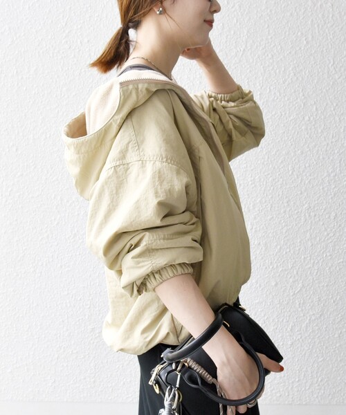 La Hutte リバーシブル マウンテンパーカ SHIPS｜【SHIPS any別注】La Hutte:<洗濯機可能>リバーシブル