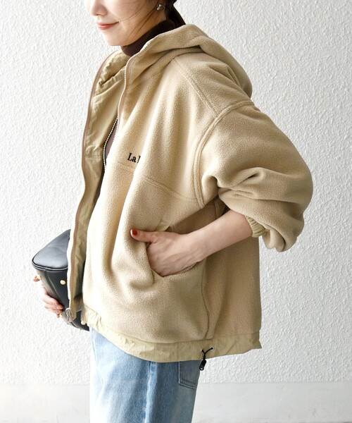 La Hutte リバーシブル マウンテンパーカ SHIPS｜【SHIPS any別注】La Hutte:<洗濯機可能>リバーシブル