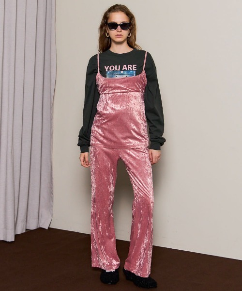 MAISON SPECIAL(メゾンスペシャル)の「Laundry Photo Long Sleeve T-shirt/ランドリーフォトロンTEE(Tシャツ/カットソー・レディース・パープル/ライトグレー/チャコールグレー/クリーム・FREE)」の6枚目の写真