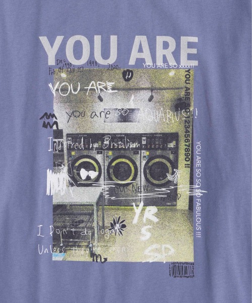 MAISON SPECIAL(メゾンスペシャル)の「Laundry Photo Long Sleeve T-shirt/ランドリーフォトロンTEE(Tシャツ/カットソー・レディース・パープル/ライトグレー/チャコールグレー/クリーム・FREE)」の17枚目の写真