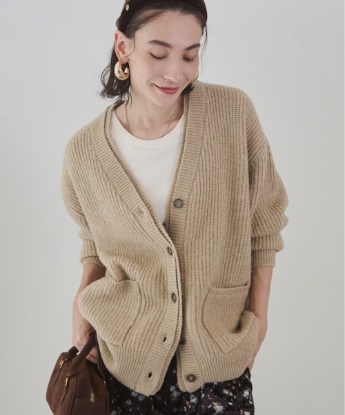 ハンドメイドv 刺繍入ツイルVネックワンピース/CRAFT STANDARD BOUTIQUE