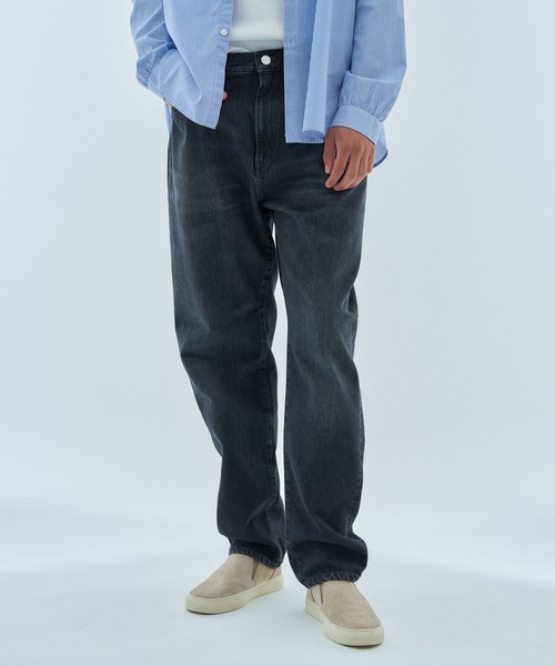 ESTNATION(エストネーション)の「ESTNATION / AUTHEN テーパードデニムパンツ(デニムパンツ・メンズ・ブラック/ブルー・30/32/34)」の13枚目の写真