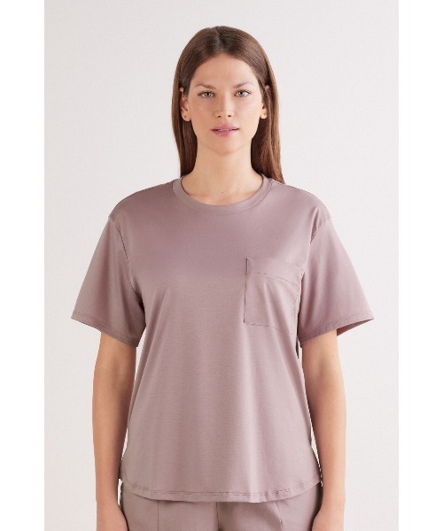 セール】TOP SHORT SLEEVE Elevated COTTON（ルームウェア/パジャマ
