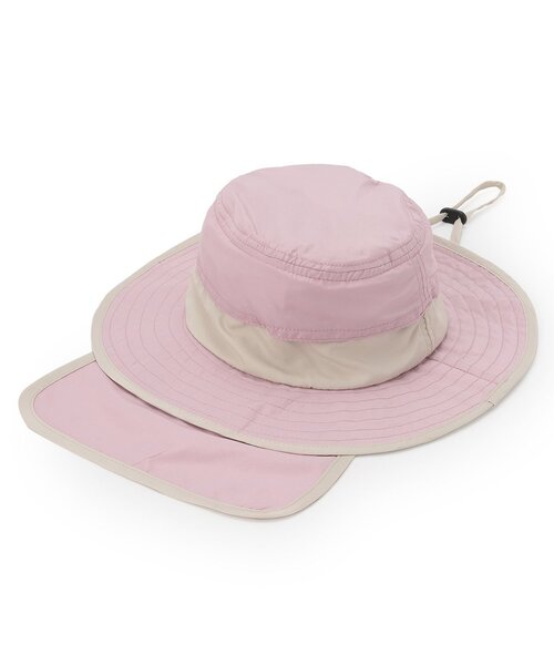 petit main（プティマイン）の「虫よけハット（ハット・キッズ・ライトグリーン/ネイビー/ライトピンク・50cm/54cm/52cm）」の4枚目の写真