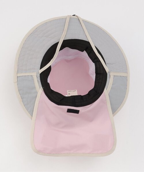 petit main（プティマイン）の「虫よけハット（ハット・キッズ・ライトグリーン/ネイビー/ライトピンク・50cm/54cm/52cm）」の9枚目の写真