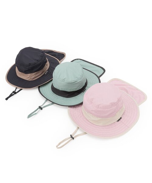 petit main（プティマイン）の「虫よけハット（ハット・キッズ・ライトグリーン/ネイビー/ライトピンク・50cm/54cm/52cm）」の10枚目の写真