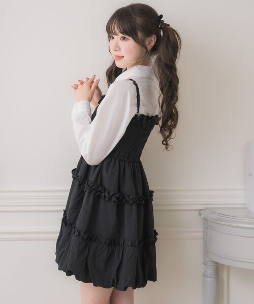 シャーリングバルーンOP（ワンピース）｜ems excite（エムズ