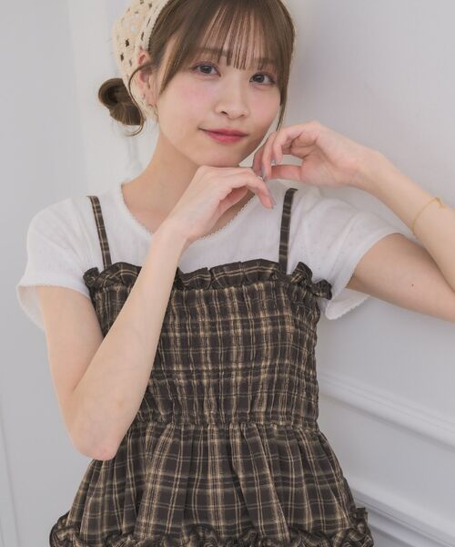 セール】シャーリングバルーンOP（ワンピース）｜ems excite（エムズ