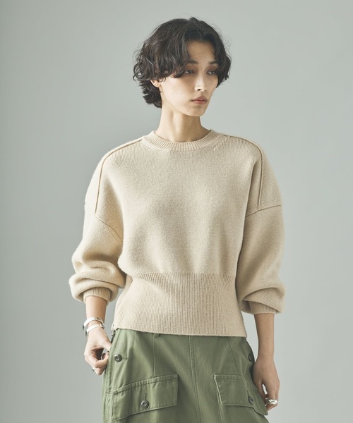 Curensology(カレンソロジー)/＜C.S.G＞ウールジップニットプル