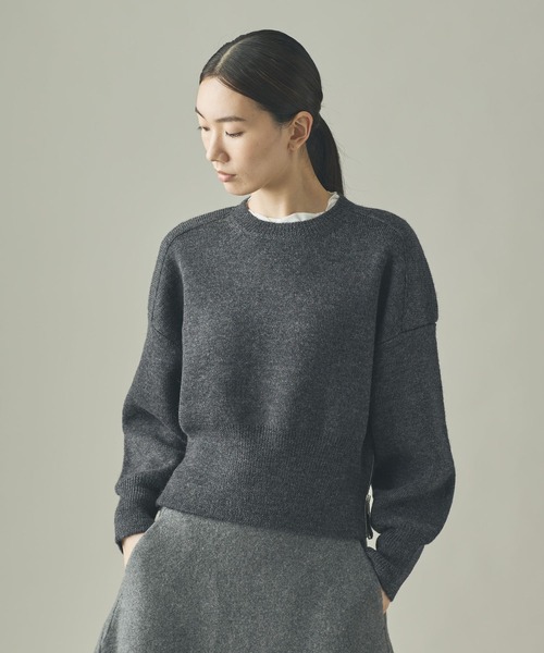 Curensology(カレンソロジー)/＜C.S.G＞ウールジップニットプル