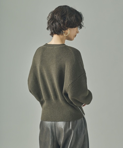 Curensology(カレンソロジー)/＜C.S.G＞ウールジップニットプル