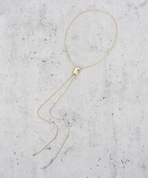 THE SHOP TK  | ループタイメタルネックレス(ネックレス)