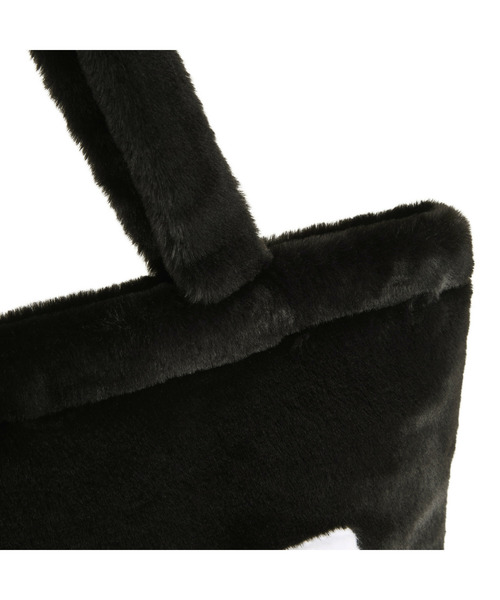 PUMA(プーマ)の「PUMA プーマ ウィメンズ UP FAUX ファー ショッパー 17L(トートバッグ・レディース・グレー系その他/ブラック・フリー)」の9枚目の写真