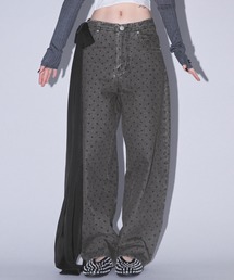 Side Ribbon Denim Pants / サイドリボンデニムパンツ