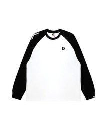 エイプ　Tシャツ　長袖　ロンT　白　黒　ビッグロゴ エイプ Tシャツ 長袖 ロンT 白 黒 ビッグロゴ - メルカリ
