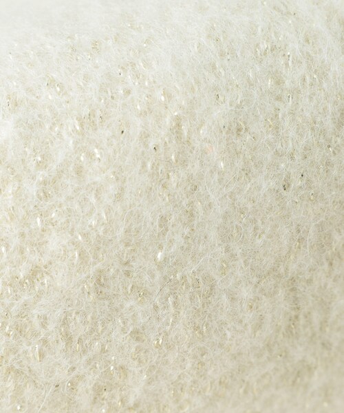 OPAQUE.CLIP(オペークドットクリップ)の「ラメ入りベレー帽(ハンチング/ベレー帽・レディース・ホワイト系3/グレー系・00)」の10枚目の写真