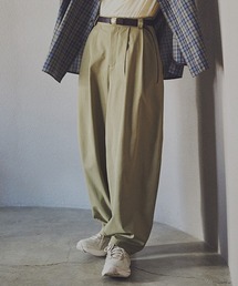 studio CLIP | 【daily CLIP】トラウザータックワイドスラックス(スラックス)