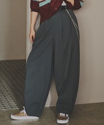 studio CLIP | 【daily CLIP】トラウザータックワイドスラックス(スラックス)