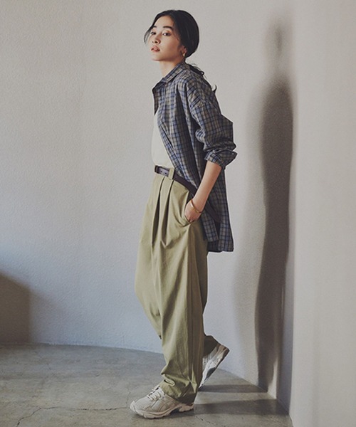 ワイドタックトラウザーズ　ワイドスラックス TODAYFUL/トゥデイフル】Tuck Wide Trousers/タックワイド
