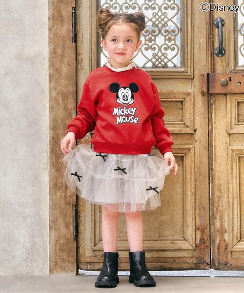 Disney(ディズニー)の「【リンク】ディズニーキャラクターアソートトレーナー(スウェット・キッズ・アイボリー/レッド/グリーン・100/120/80/90/110/130)」の6枚目の写真