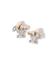 niko and... | バイカラーツイストイヤリング(イヤリング)