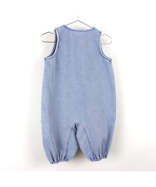 maarook（マルーク）の「ブルーデニムニットｂａｂｙロンパース（ロンパース・キッズ・ブルー・80ｃｍ/70cm）」の7枚目の写真
