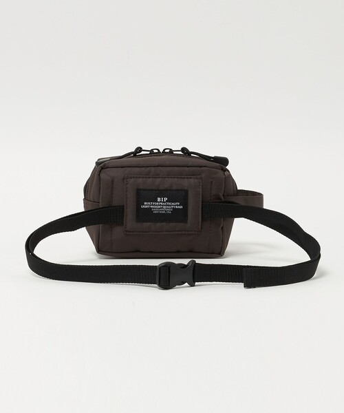 Steven Alan（スティーブンアラン）の「＜BAGSINPROGRESS＞ BELT POUCH MINI/ポーチ（ボディバッグ/ウエストポーチ・メンズ・ブラック/ダークブラウン・FREE）」の4枚目の写真