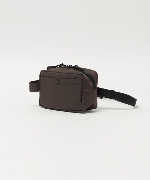 Steven Alan（スティーブンアラン）の「＜BAGSINPROGRESS＞ BELT POUCH MINI/ポーチ（ボディバッグ/ウエストポーチ・メンズ・ブラック/ダークブラウン・FREE）」の5枚目の写真