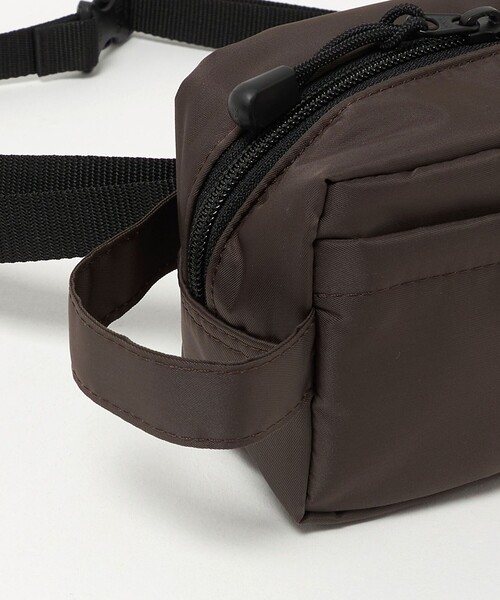 Steven Alan（スティーブンアラン）の「＜BAGSINPROGRESS＞ BELT POUCH MINI/ポーチ（ボディバッグ/ウエストポーチ・メンズ・ブラック/ダークブラウン・FREE）」の13枚目の写真