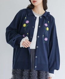 somari imagination（ソマリ イマジネーション）の「『花柄刺繍ビーズカーディガン』（カーディガン/ボレロ）」