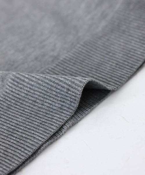 somari imagination（ソマリ イマジネーション）の「『花柄刺繍ビーズカーディガン』（カーディガン/ボレロ・レディース・杢グレー/ネイビー・FREE）」の5枚目の写真