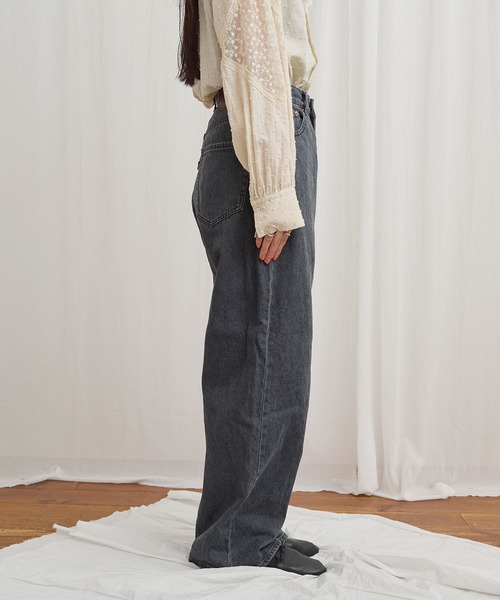 fig Ｌondon（フィグロンドン）の「_jeans 009（デニムパンツ・レディース・ブルー/ブラック・27/26/25）」の4枚目の写真