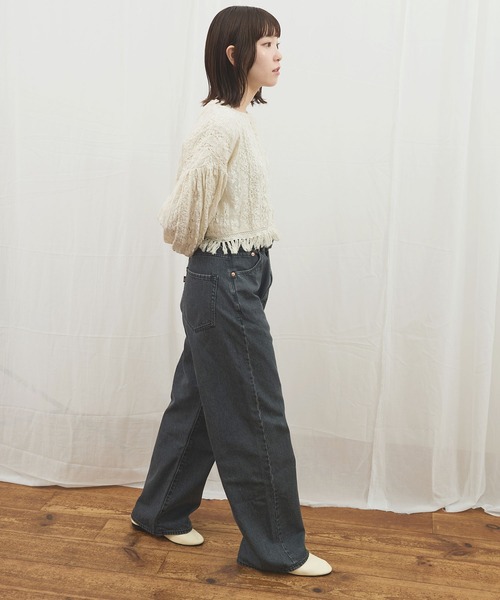 fig Ｌondon（フィグロンドン）の「_jeans 009（デニムパンツ・レディース・ブルー/ブラック・27/26/25）」の16枚目の写真