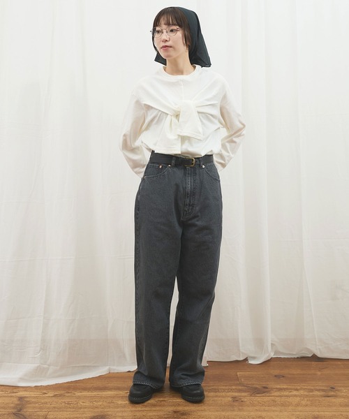 fig Ｌondon（フィグロンドン）の「_jeans 009（デニムパンツ・レディース・ブルー/ブラック・27/26/25）」の20枚目の写真