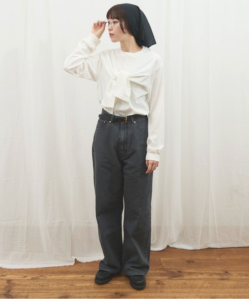 fig Ｌondon（フィグロンドン）の「_jeans 009（デニムパンツ・レディース・ブルー/ブラック・27/26/25）」の11枚目の写真