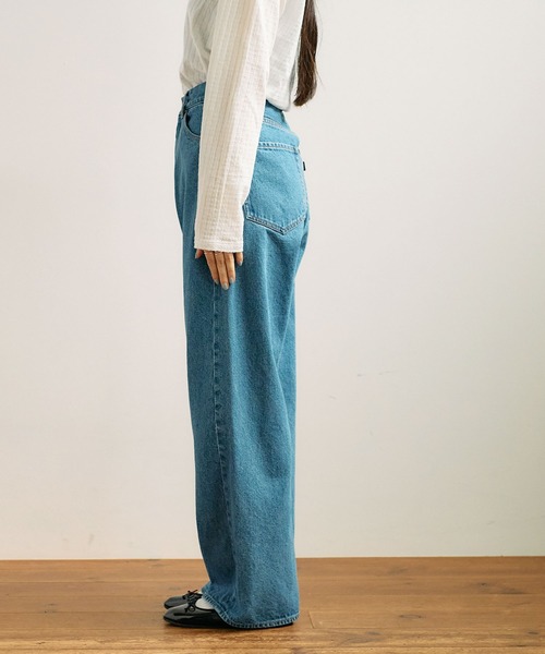 fig Ｌondon（フィグロンドン）の「_jeans 009（デニムパンツ・レディース・ブルー/ブラック・27/26/25）」の21枚目の写真