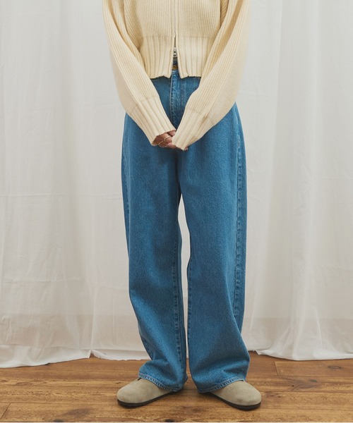 fig Ｌondon（フィグロンドン）の「_jeans 009（デニムパンツ・レディース・ブルー/ブラック・27/26/25）」の14枚目の写真