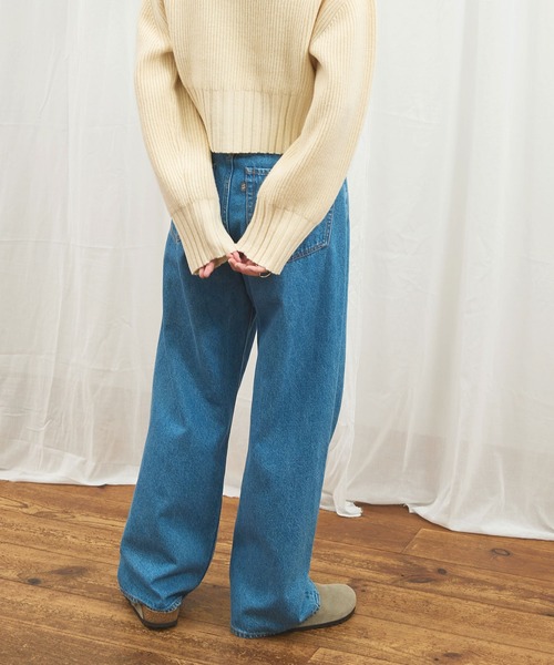 fig Ｌondon（フィグロンドン）の「_jeans 009（デニムパンツ・レディース・ブルー/ブラック・27/26/25）」の22枚目の写真