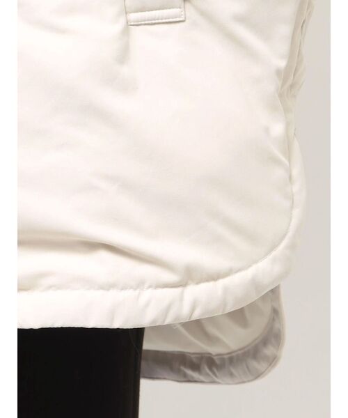 LAGUNAMOON（ラグナムーン）の「ストリングディティールミドルダウン（ダウンジャケット/コート・レディース・ブラウン/アイボリー/ブラック・FREE）」の5枚目の写真